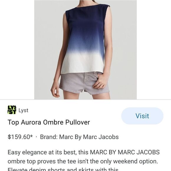 Marc Jacobs silk top - Picture 8 of 9